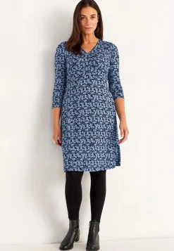 Mønstret jerseykjole | Cellbes