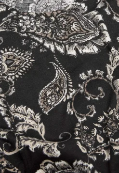 Mønstret jerseykjole med lommer