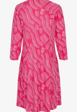 Mønstret jerseykjole med lommer | Cellbes