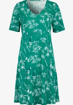 Mønstret jerseykjole med lommer | Cellbes