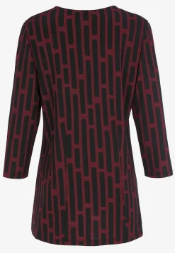 Mønstret jerseytunika