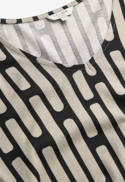 Mønstret jerseytunika