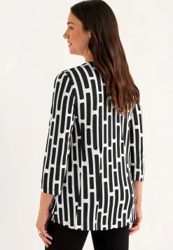 Mønstret jerseytunika | Cellbes