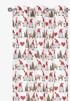 Mønstret julegardin 2-pack | Cellbes