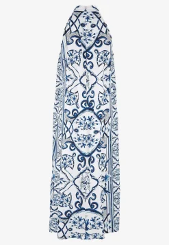 Mønstret maxi kjole | Cellbes