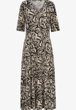 Mønstret viskosekjole med lommer | Cellbes