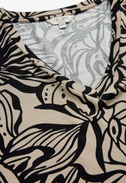 Mønstret viskosekjole med lommer | Cellbes