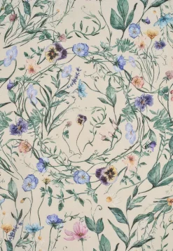 Multibåndskappe med et blomstermønster