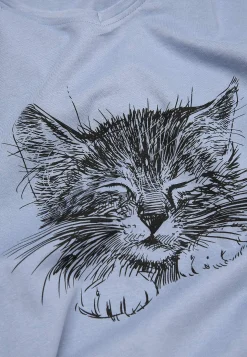 Natkjole med v-udskæring