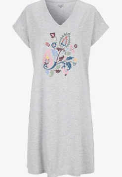 Natkjole med v-udskæring