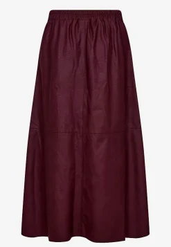 Nederdel i PU med lommer