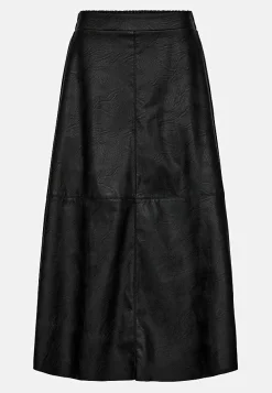 Nederdel i PU med lommer