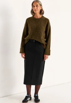 Nederdel Premium i Punto di Roma jersey Mona