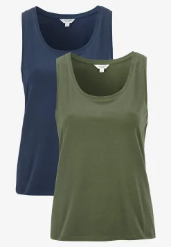 Negligé i blød, økologisk bomuld 2-pack