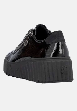 Patent sneaker i læder | Cellbes