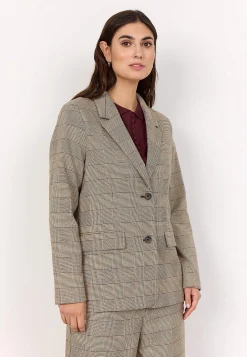 Pepitaternet, vævet habitjakke