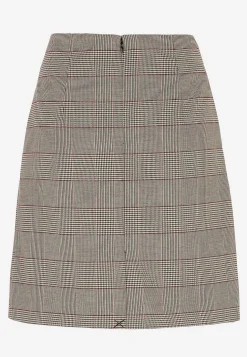 Pepitaternet, vævet nederdel