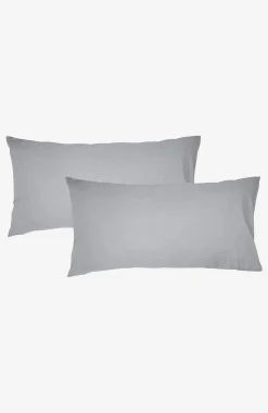 Pudebetræk 50x90 cm Økologisk bomuld 2-pack