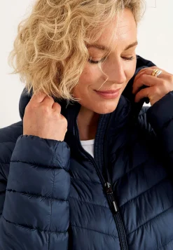 Quiltet letvægtsjakke