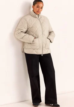 Quiltet letvægtsjakke