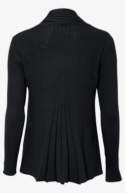 Ribbet, åben cardigan | Cellbes