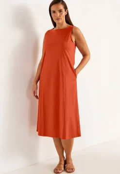 Ærmeløs Premium jerseykjole