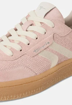 Ruskindssneakers med snøring