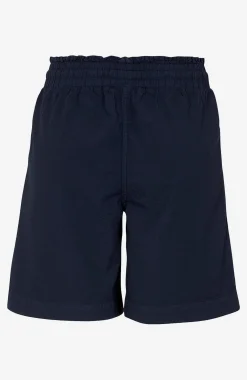 Shorts i vasket bomuld