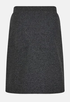 Sildebensmønstret jerseynederdel