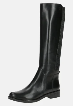 Skindstøvle med bred skaftvidde