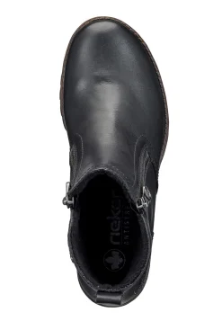 Skindstøvle med dobbelte lynlåse | Cellbes