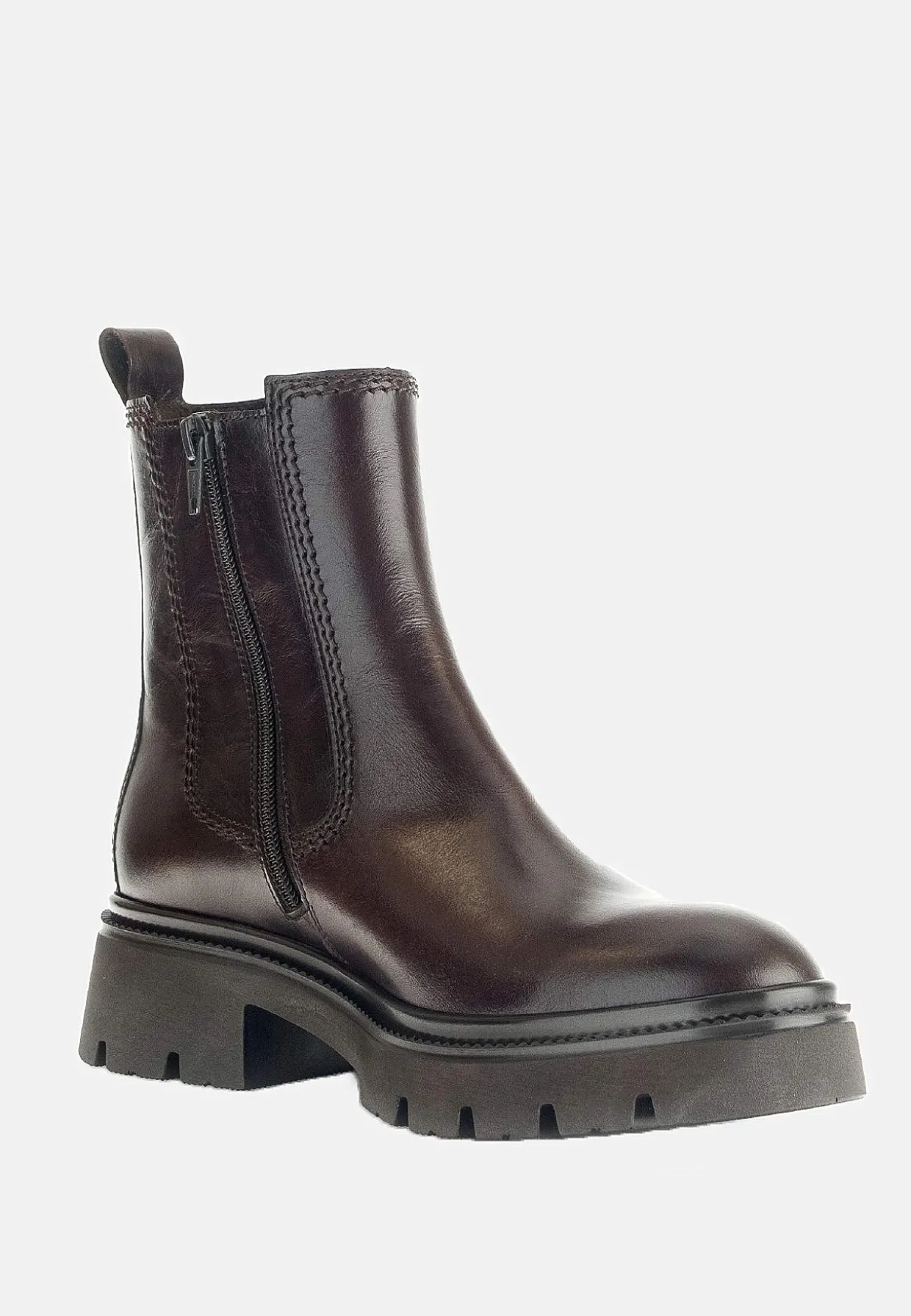 Skindstøvle med lynlås | Cellbes