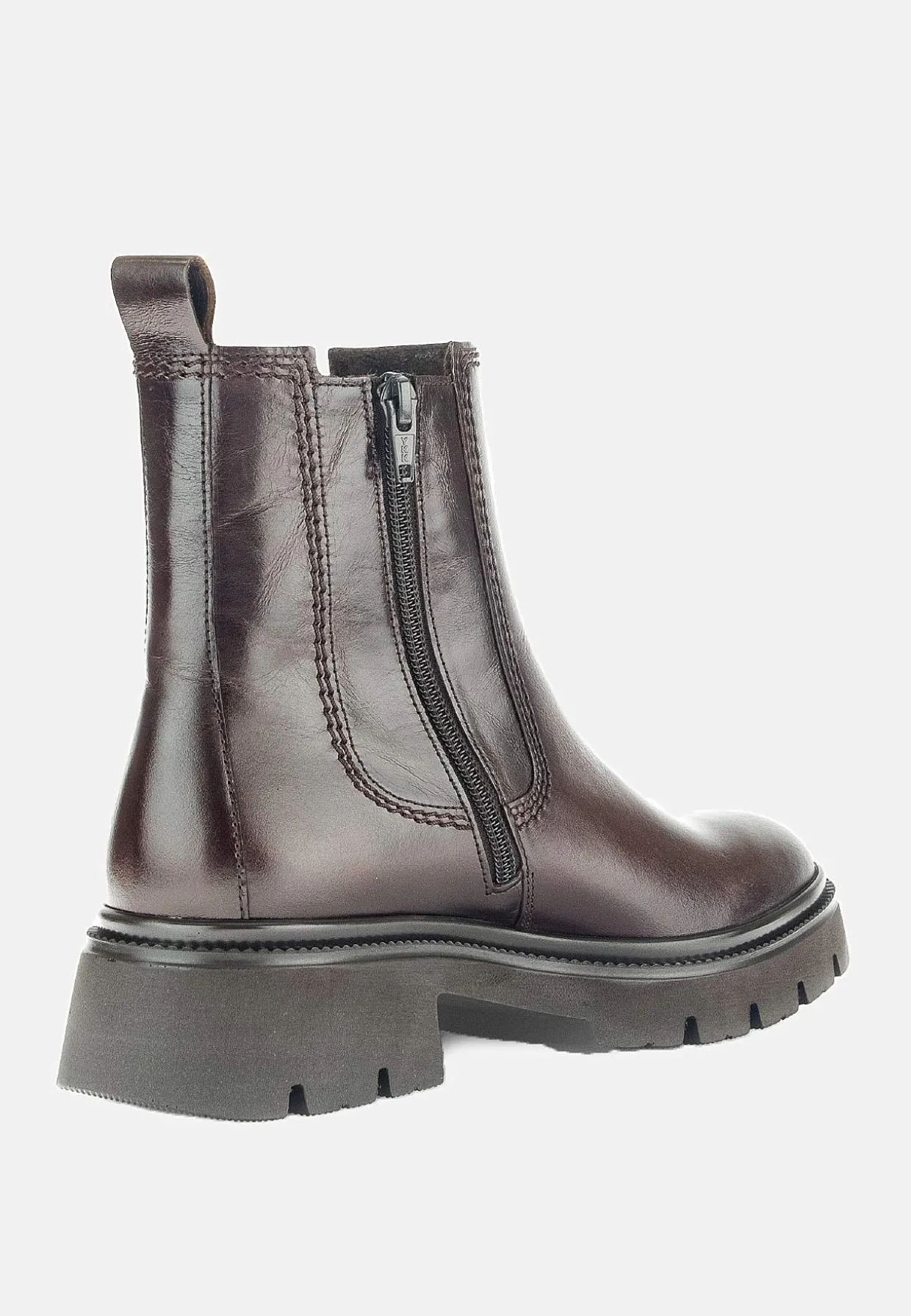 Skindstøvle med lynlås | Cellbes