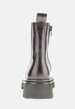 Skindstøvle med lynlås | Cellbes