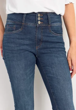 Smalle jeans med høj talje - tre længder Jennifer