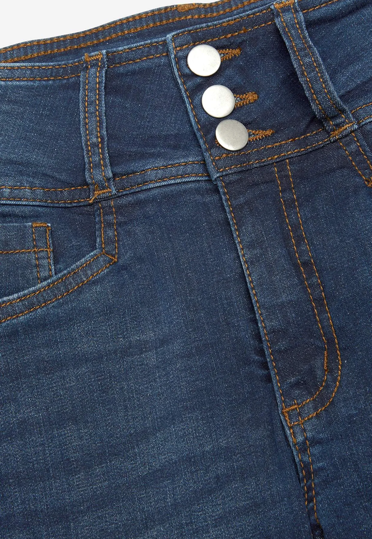 Smalle jeans med høj talje - tre længder Jennifer