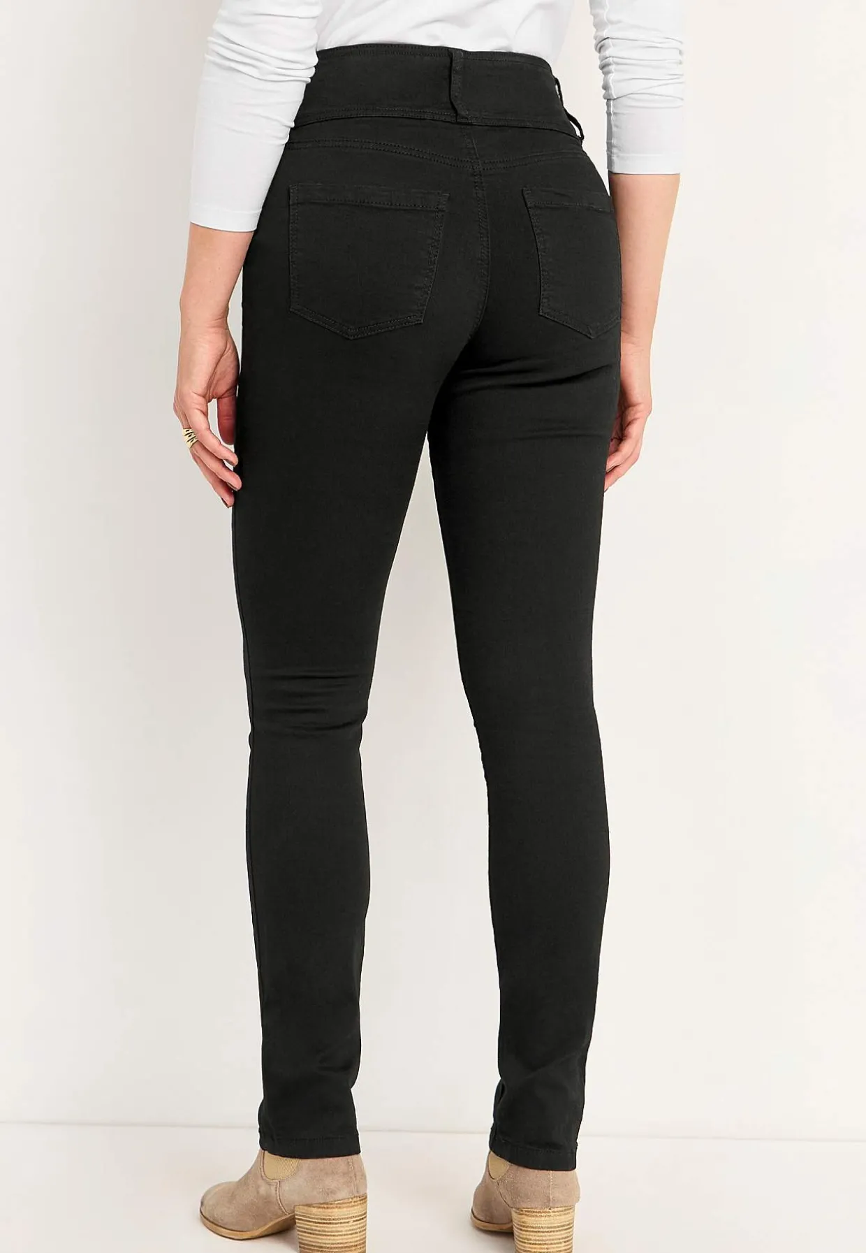 Smalle jeans med høj talje - tre længder Jennifer | Cellbes