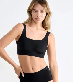 Sømløs BH-top i superblød mikrofiber Zero Feel 2.0