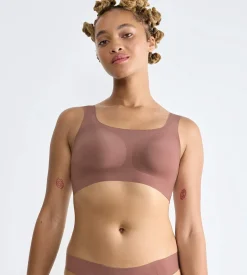 Sømløs BH-top i superblød mikrofiber Zero Feel 2.0