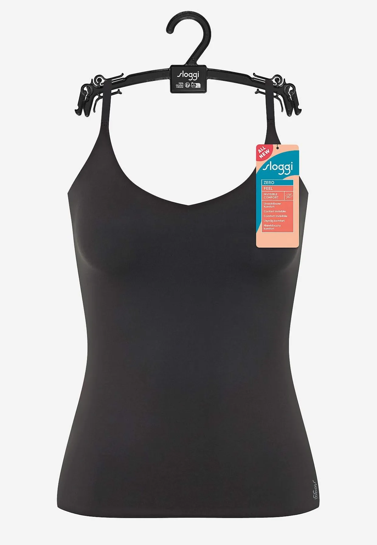 Sømløs top med justerbare skulderstropper ZERO Feel 2.0 Spaghetti top