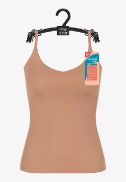 Sømløs top med justerbare skulderstropper ZERO Feel 2.0 Spaghetti top