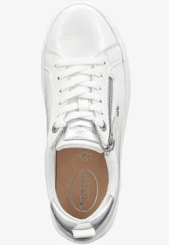 Sneakers i patentlæder