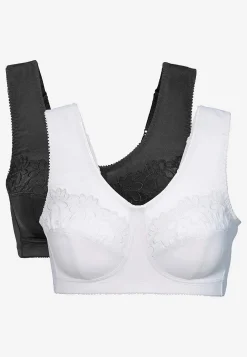 Soft BH med broderi Lily 2-pack