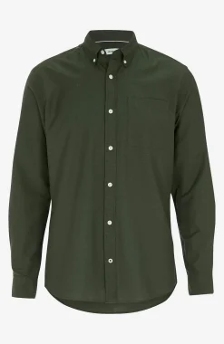 Stilren skjorte med button down flip