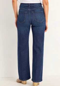 Stretchjeans med høj talje