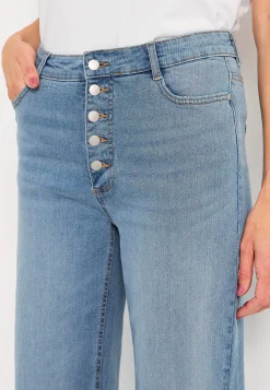 Stretchjeans med høj talje