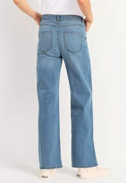 Stretchjeans med høj talje