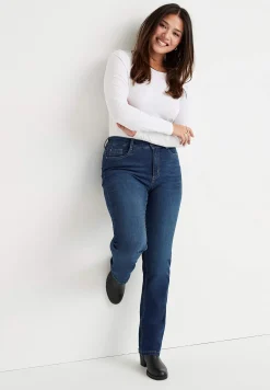 Stretchjeans med lige ben - tre længder Linnea