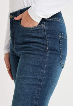 Stretchjeans med lige ben - tre længder Linnea