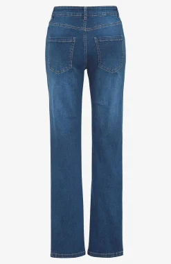 Stretchjeans med lige ben - tre længder Linnea